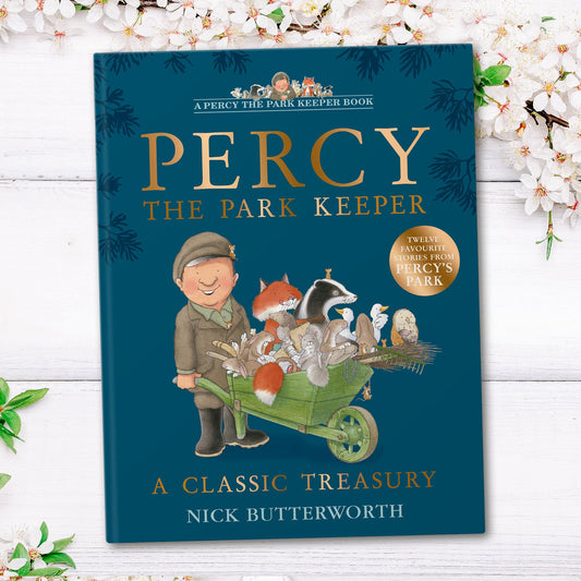 Exciting News: Percy Treasury back in stock, now signed by Nick Butterworth!