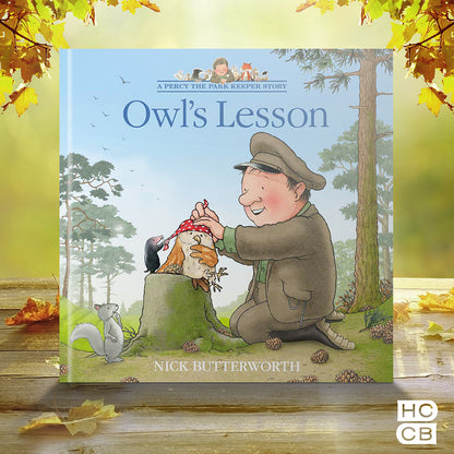 Owl's Lesson - with signed print