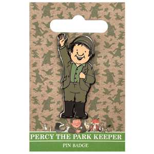 Percy The Park Keeper Badge Percy The Park Keeper pin badge