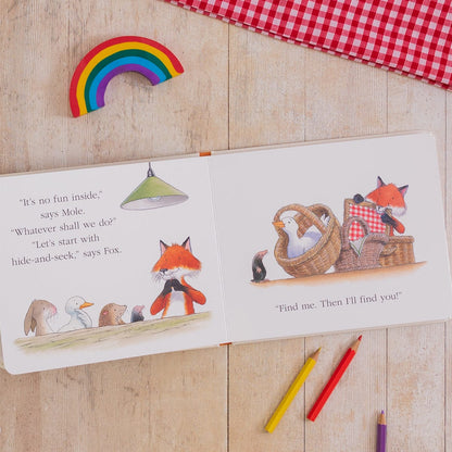 Percy The Park Keeper Books A Rainy Day board book