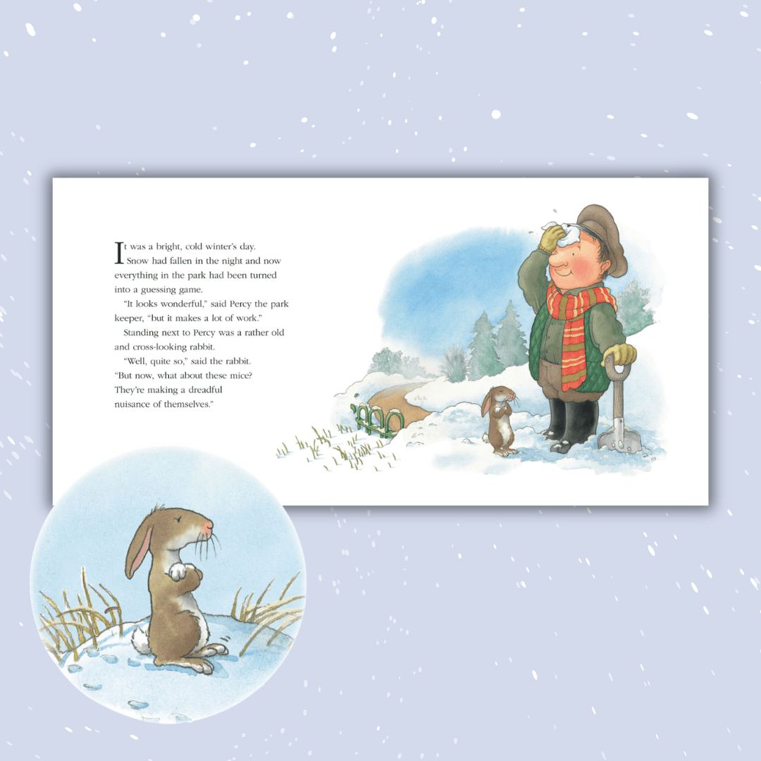 Percy The Park Keeper Books Cross Rabbit