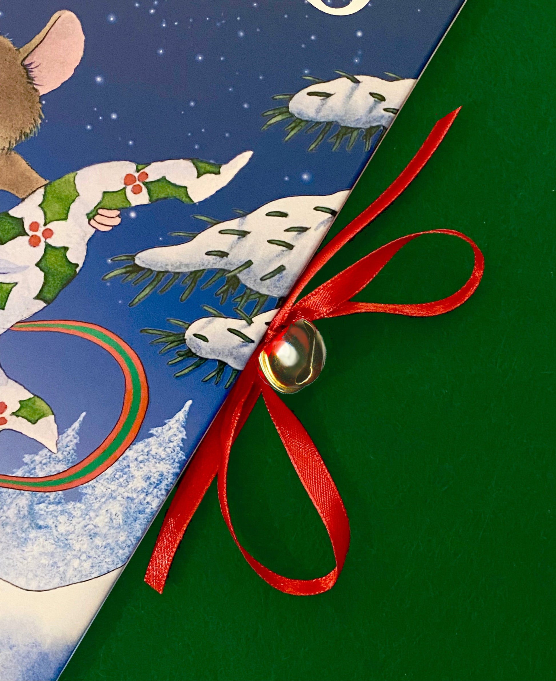 Percy The Park Keeper Books Exclusive! Jingle Bells hardback signed by Nick Butterworth - a wonderful Christmas story