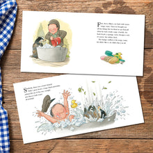 Percy The Park Keeper Books EXCLUSIVE Pre-order! Badger's Bath - signed book and print