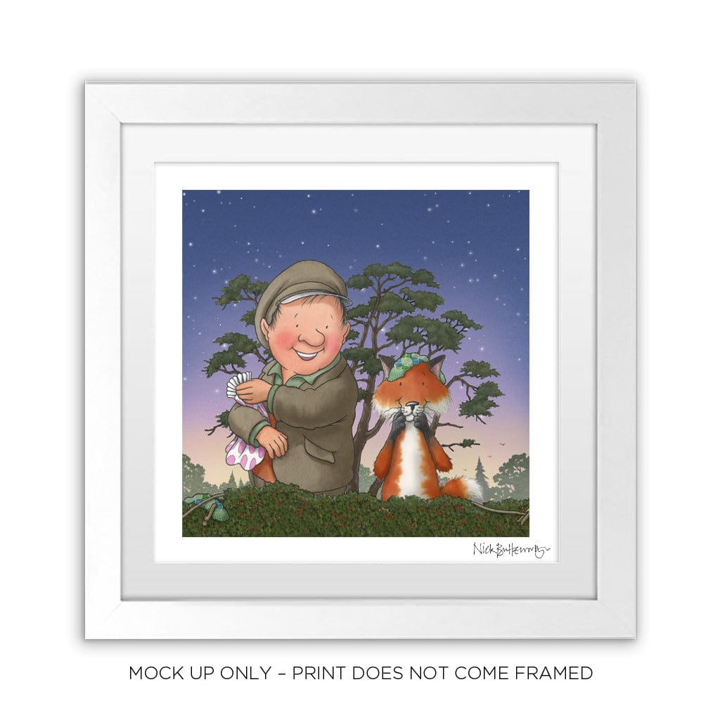 Percy The Park Keeper Books New! Fox's Hiccups - with exclusive signed print signed by Nick Butterworth! Pre-order now.
