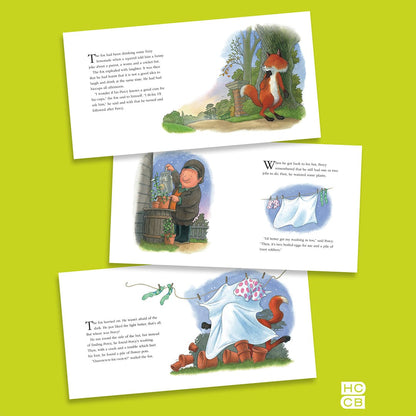 Percy The Park Keeper Books New! Fox's Hiccups - with exclusive signed print signed by Nick Butterworth! Pre-order now.