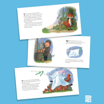 Percy The Park Keeper Books New! Fox's Hiccups - with exclusive signed print signed by Nick Butterworth! Pre-order now.