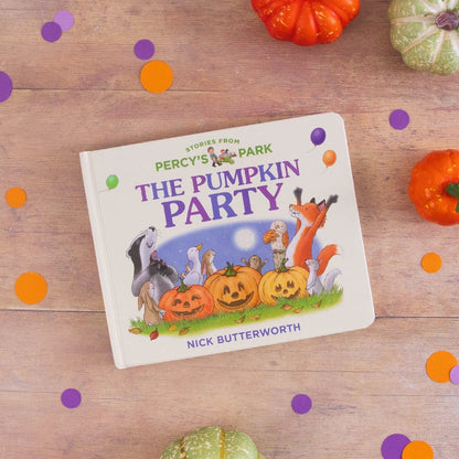 Percy The Park Keeper Books New! The Pumpkin Party board book