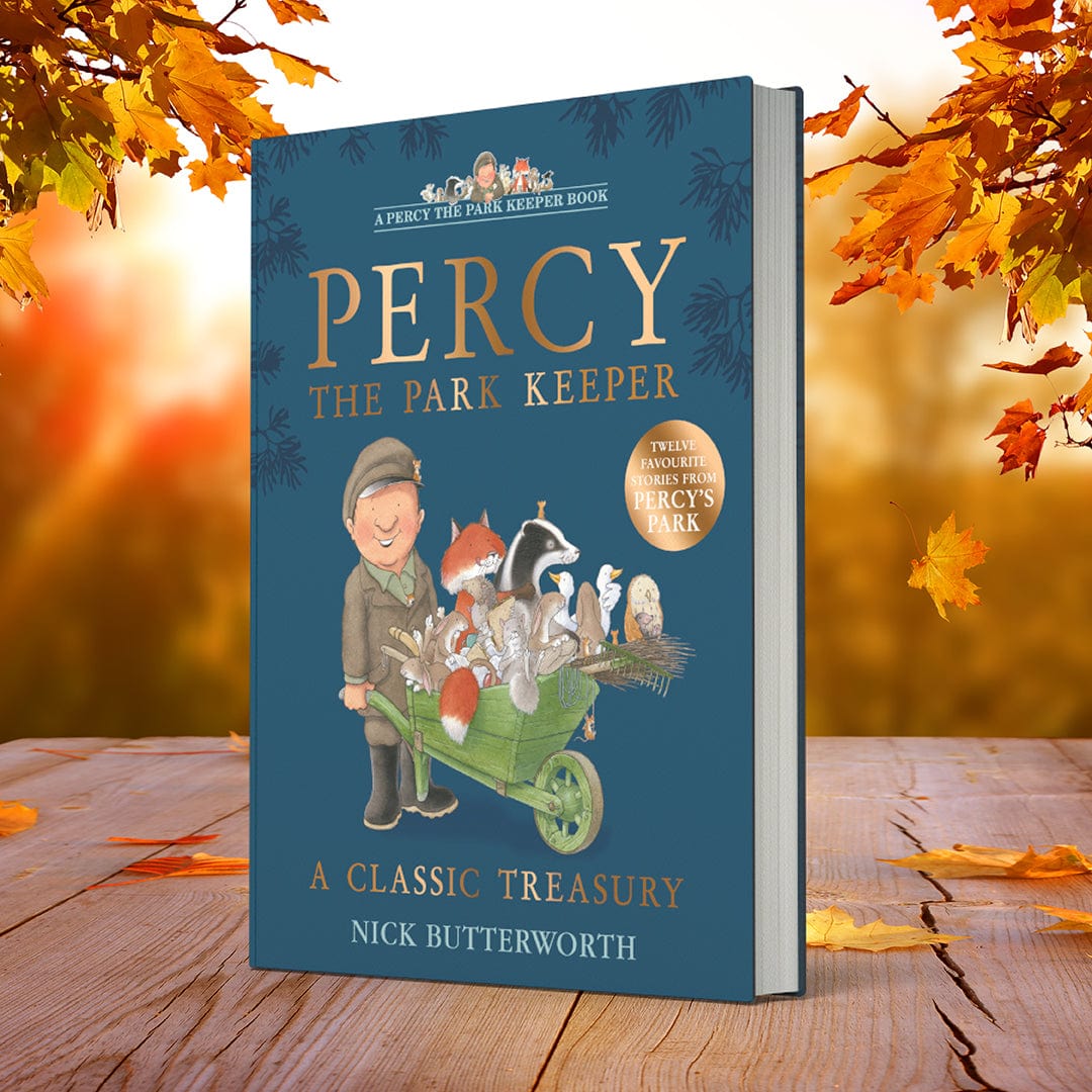 Percy The Park Keeper Books Signed copy of A Classic Treasury - includes three exclusive postcards!