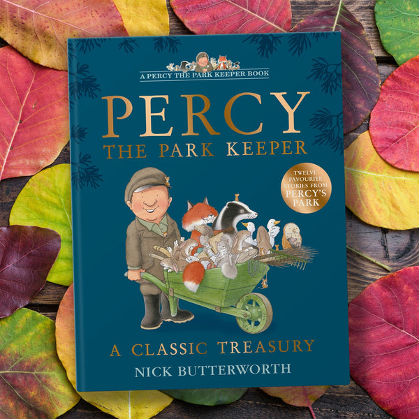Percy The Park Keeper Books Signed copy of A Classic Treasury - includes two exclusive postcards!