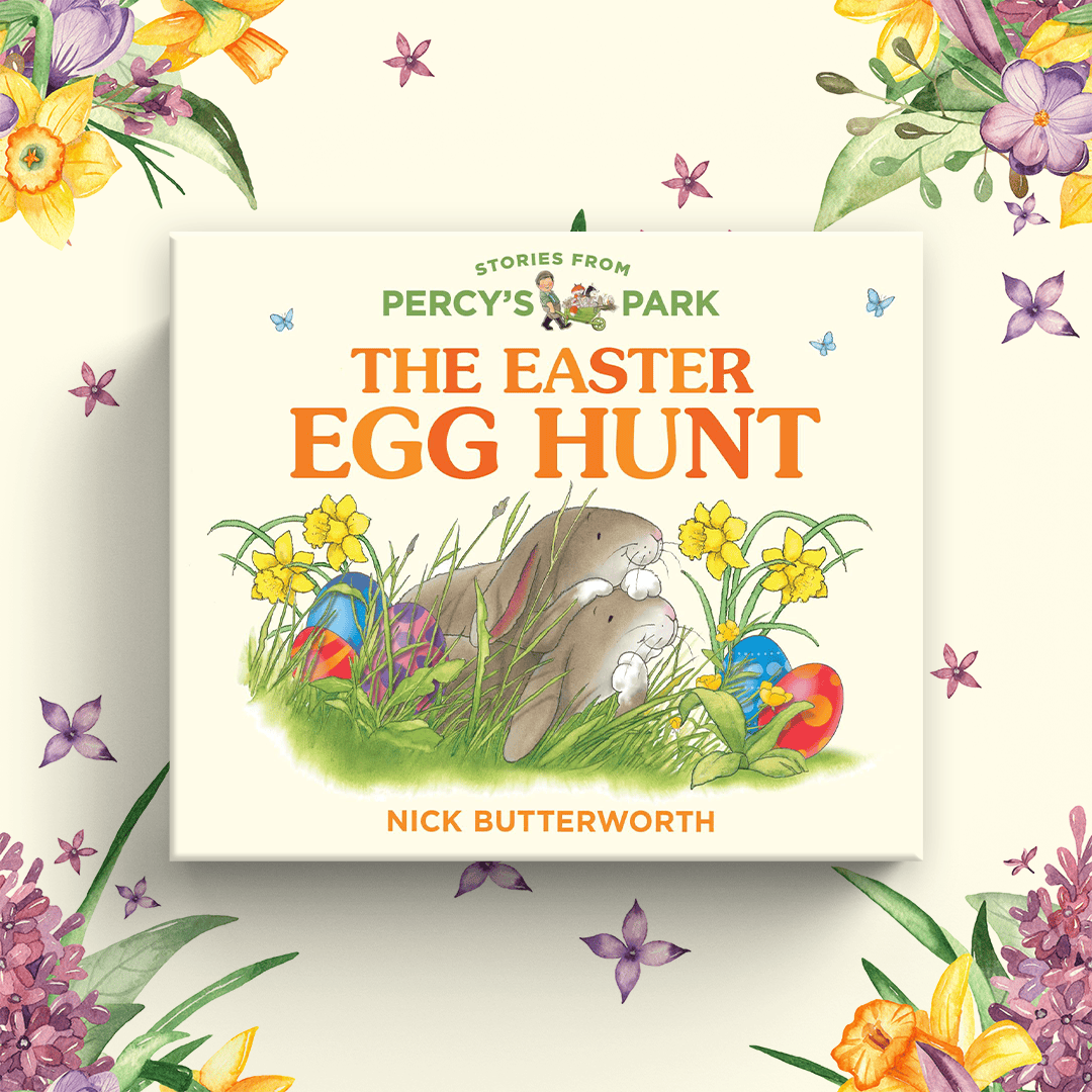 Percy The Park Keeper Books The Easter Egg Hunt - board book
