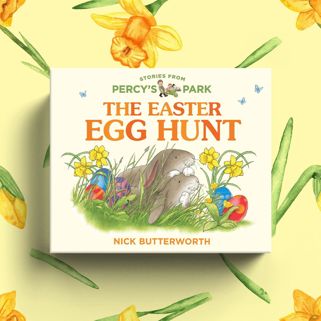 Percy The Park Keeper Books The Easter Egg Hunt - board book