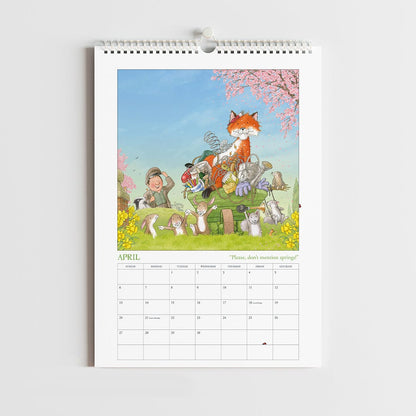 Percy The Park Keeper Calendar Brand new and exclusive - Percy The Park Keeper A3 Calendar 2025