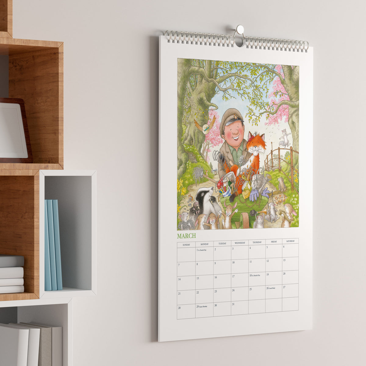 Percy The Park Keeper Calendar Brand new and exclusive! Percy The Park Keeper A3 Calendar 2027