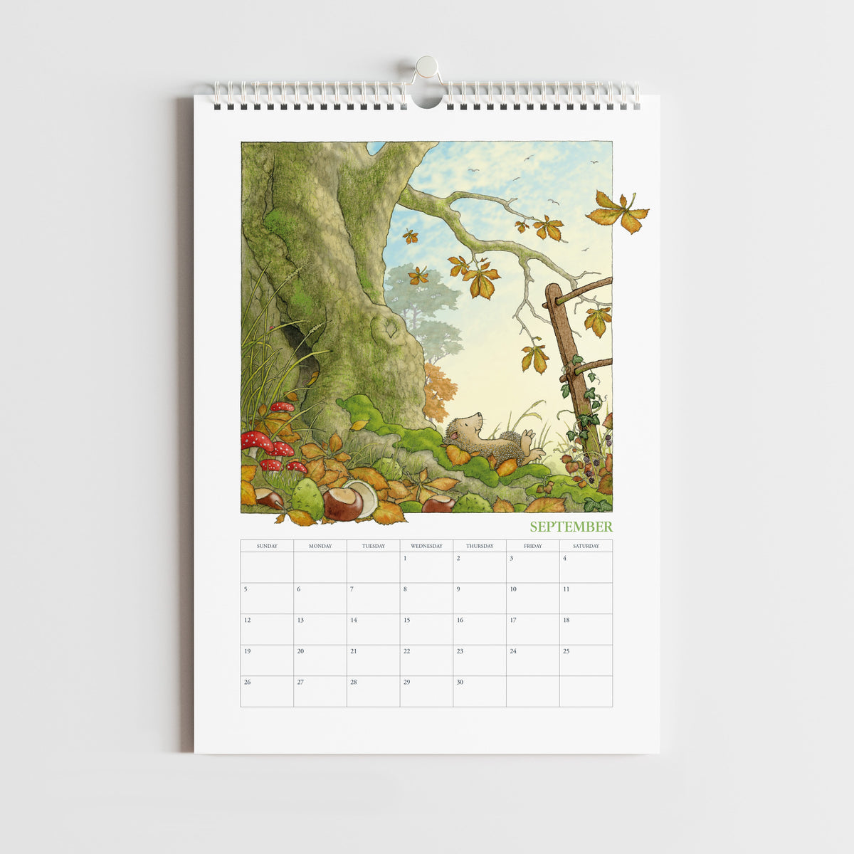 Percy The Park Keeper Calendar Brand new and exclusive! Percy The Park Keeper A3 Calendar 2027