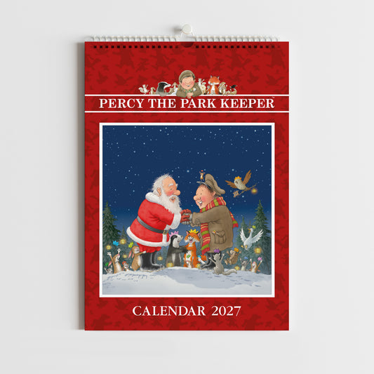 Percy The Park Keeper Calendar Brand new and exclusive! Percy The Park Keeper A3 Calendar 2027