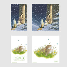 Percy The Park Keeper Digital artwork Percy The Park Keeper digital wallpapers volume 3 One Snowy Night & Rabbits - buy and enter our free prize draw!