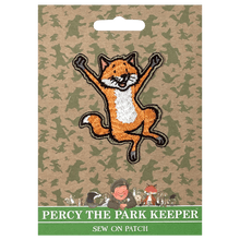 Percy The Park Keeper Patch Fox - Percy The Park Keeper sew on patch