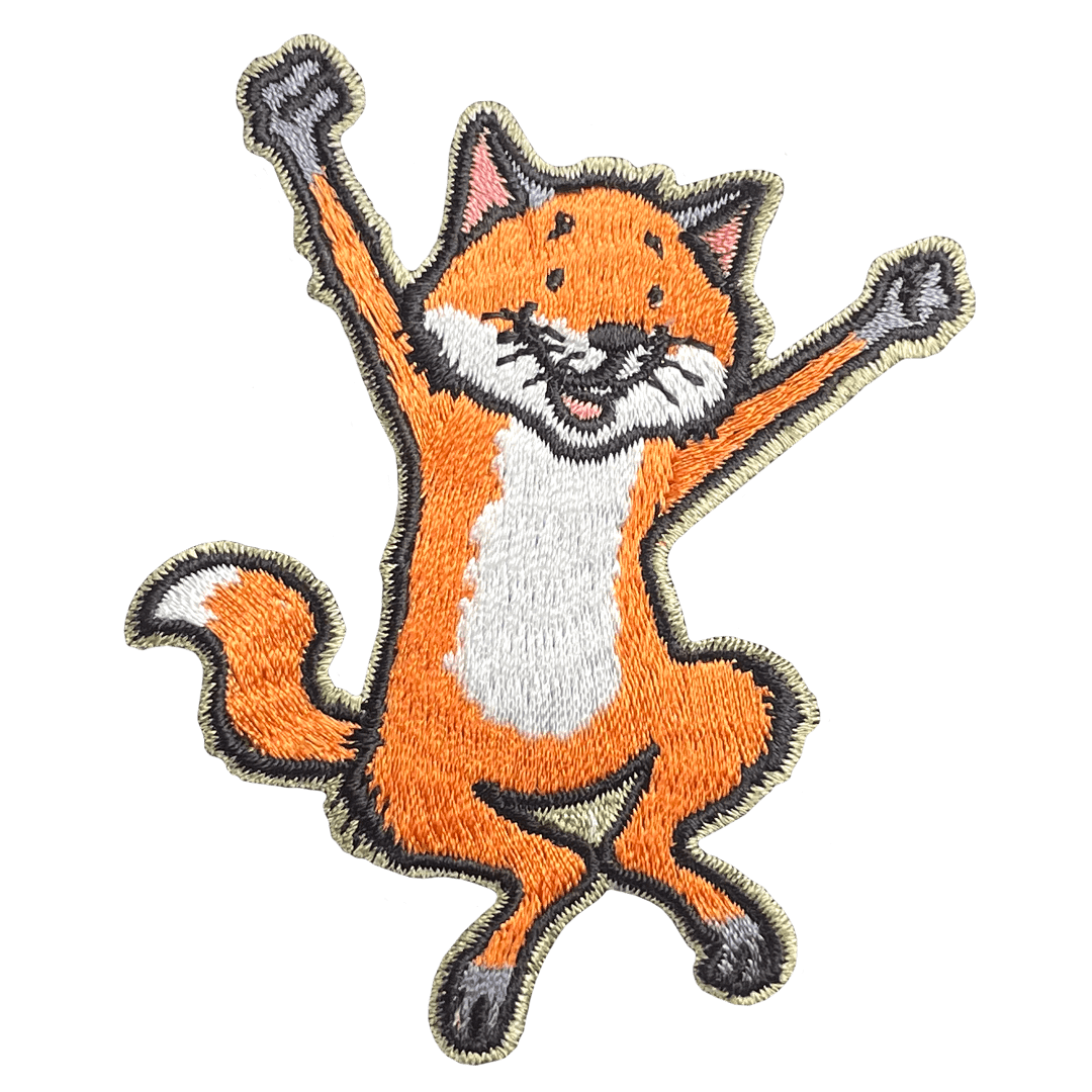 Percy The Park Keeper Patch Fox - Percy The Park Keeper sew on patch