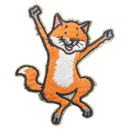 Percy The Park Keeper Patch Fox - Percy The Park Keeper sew on patch