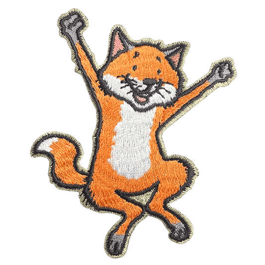 Percy The Park Keeper Patch Fox - Percy The Park Keeper sew on patch