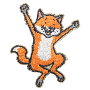 Percy The Park Keeper Patch Fox - Percy The Park Keeper sew on patch