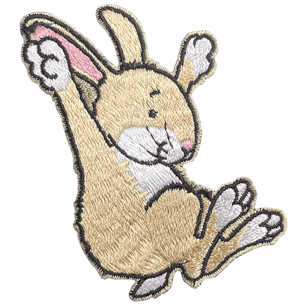 Percy The Park Keeper Patch Rabbit - Percy The Park Keeper sew on patch