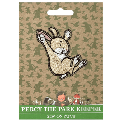 Percy The Park Keeper Patch Rabbit - Percy The Park Keeper sew on patch