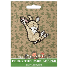 Percy The Park Keeper Patch Rabbit - Percy The Park Keeper sew on patch