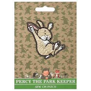 Percy The Park Keeper Patch Rabbit - Percy The Park Keeper sew on patch