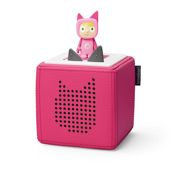 Percy The Park Keeper Toy Toniebox pink - the fantastic audio player for kids