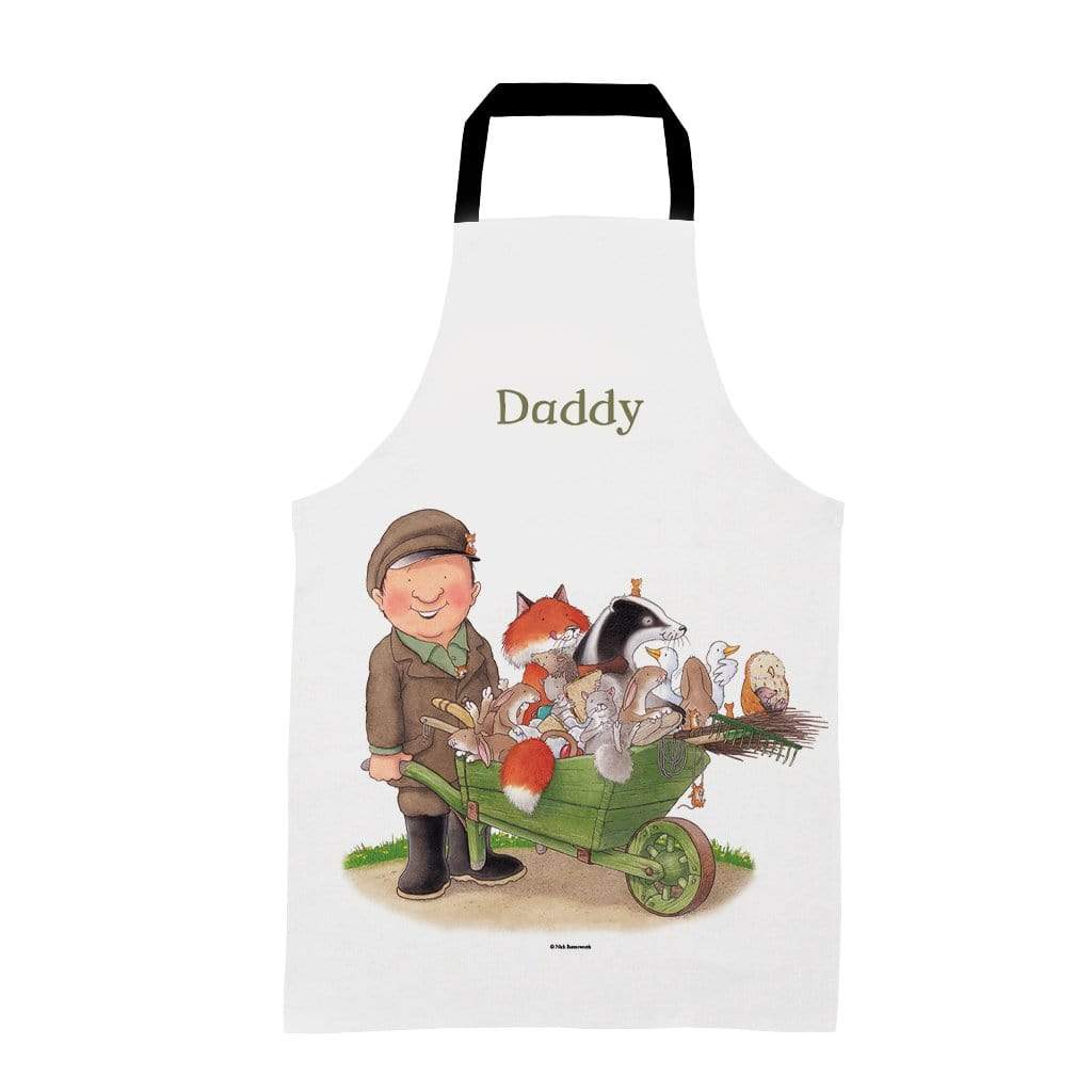 Percy The Park Keeper Apron Adults Personalised Percy & Friends Wheelbarrow Apron