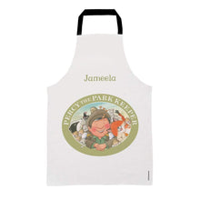 Percy The Park Keeper Apron Kids (Age 3-7) Personalised Percy & Friends Badge Apron