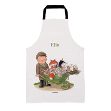 Percy The Park Keeper Apron Kids (Age 3-7) Personalised Percy & Friends Wheelbarrow Apron