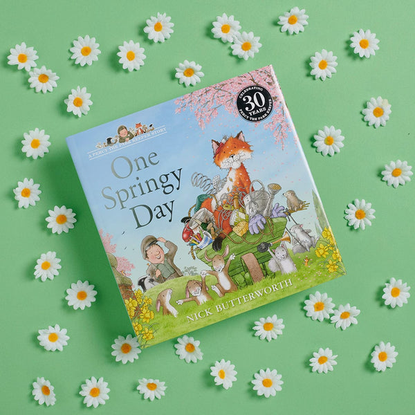 Percy The Park Keeper Books One Springy Day - paperback book