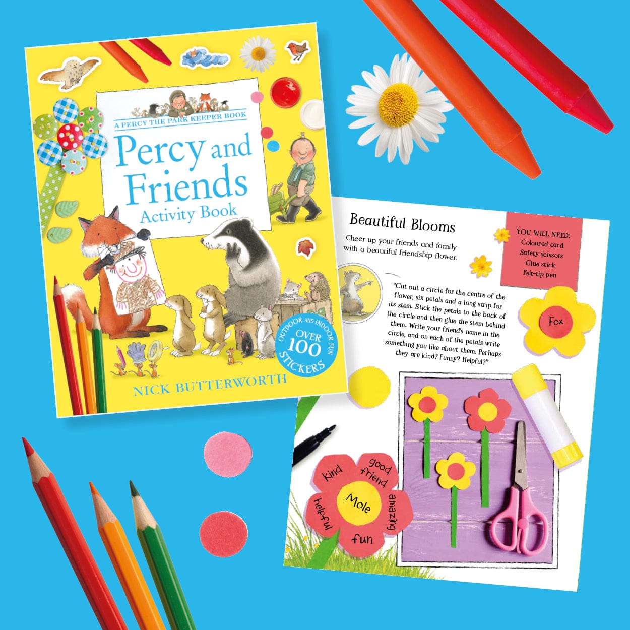 Percy & Friends Activity Book with over 100 stickers!