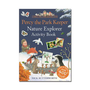 Percy The Park Keeper Books Percy The Park Keeper Nature Explorer Activity Book with over 400 stickers!