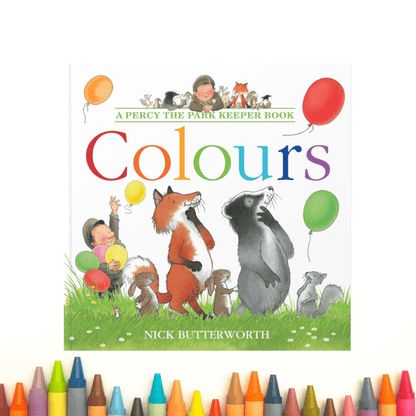 Percy The Park Keeper Books Percy The Park Keeper's Colours - paperback book