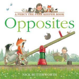 Percy The Park Keeper Books Percy The Park Keeper's Opposites - paperback book