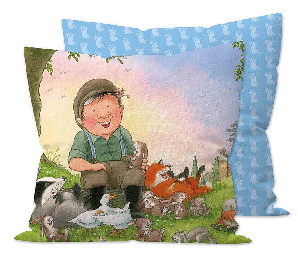 Percy The Park Keeper Cushion Percy The Park Keeper - The Rescue Party cushion
