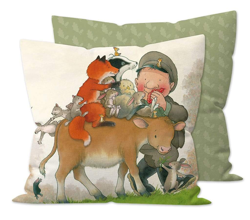 Percy The Park Keeper Cushion Percy The Park Keeper - The Treasure Hunt cushion