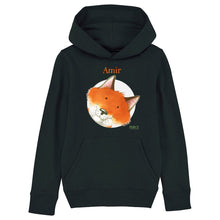 Percy The Park Keeper Fox personalised organic hoodie