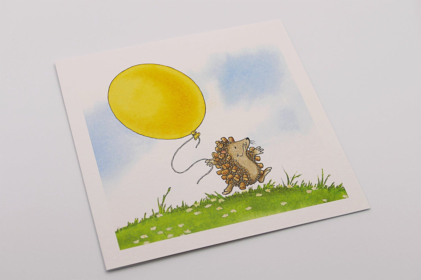 Percy The Park Keeper Greetings Card The Hedgehog's balloon greeting cards - set of six