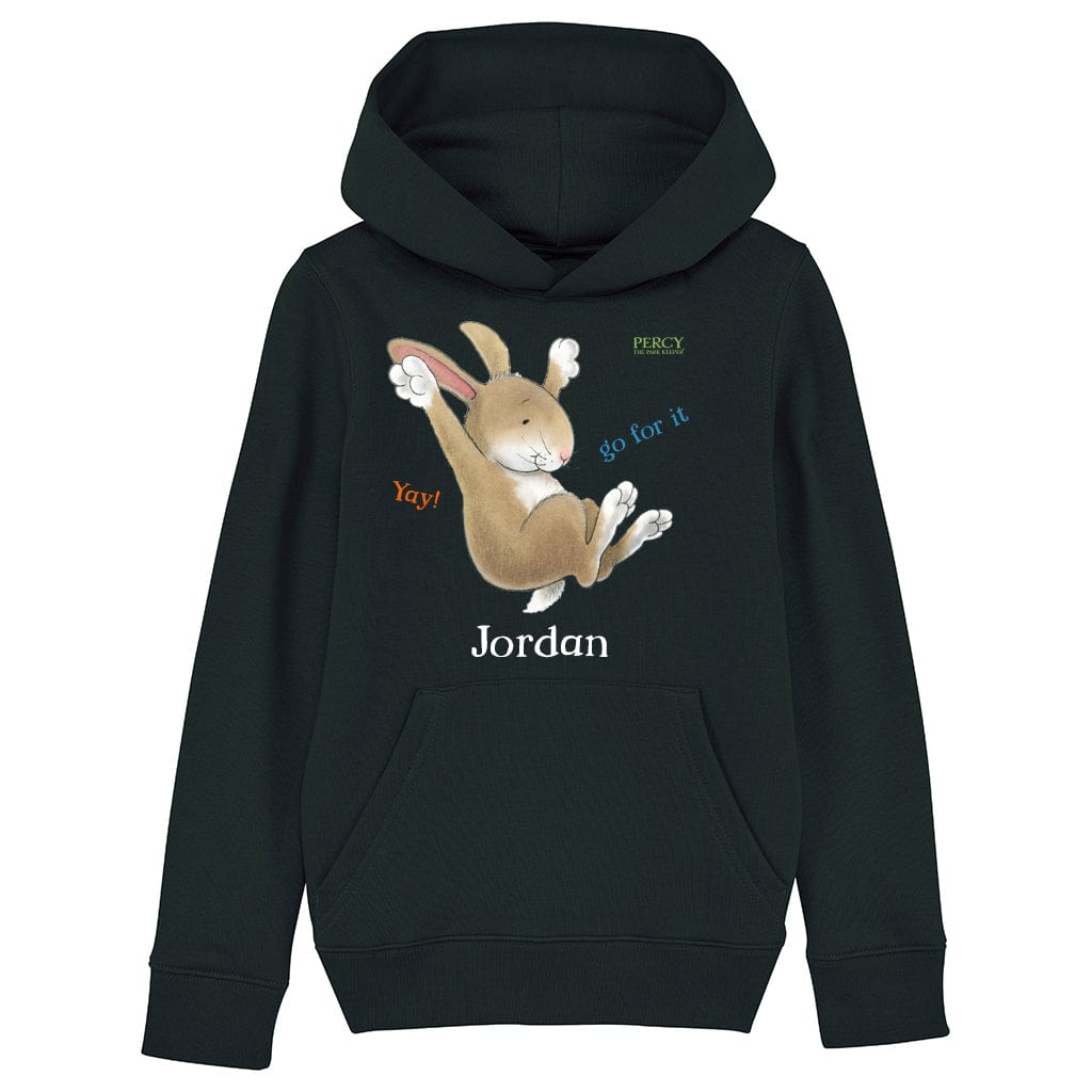 Percy The Park Keeper Hoodie Brand new and exclusive! Rabbit leaping - personalised hoodie