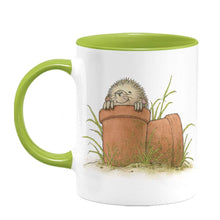 Percy The Park Keeper Mug Hedgehog - personalised two tone mug