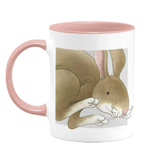 Percy The Park Keeper Mug Rabbit - personalised two-tone mug