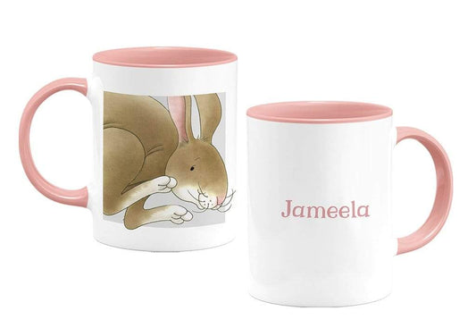 Percy The Park Keeper Mug Rabbit - personalised two-tone mug