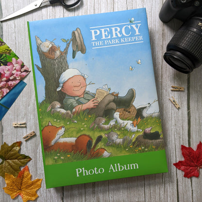 Percy The Park Keeper Photo album Percy's photo album in a box