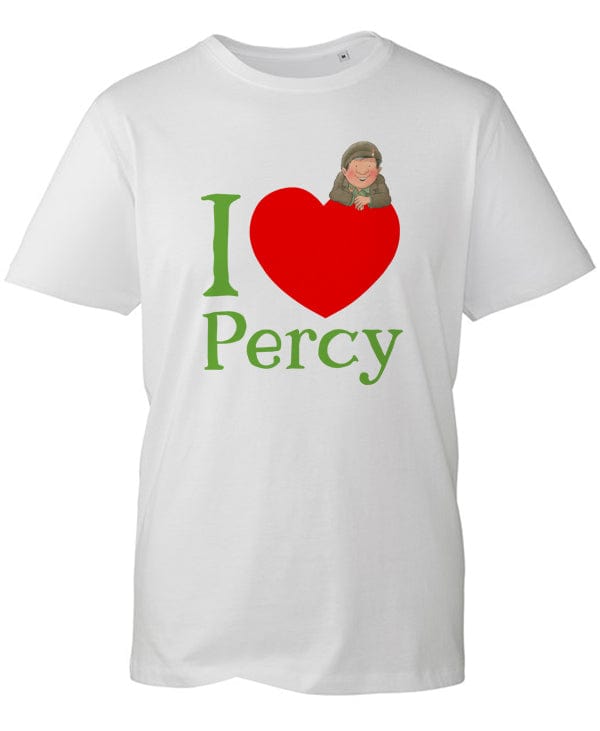 Percy The Park Keeper T-shirt I Love Percy t-shirt - white
