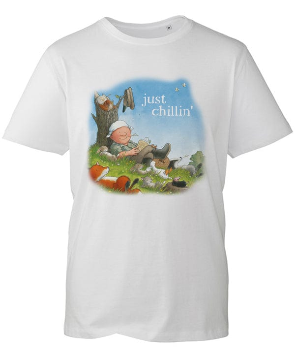 Percy The Park Keeper T-shirt Just chillin' t-shirt - white