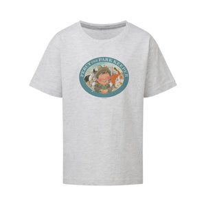 Percy The Park Keeper T-shirt Percy and friends together T-shirt kids - grey